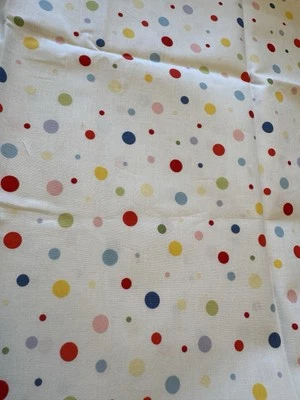 100% cotton quilting fabric “pop dot” Alex Henry Fab, 20”x45”, 8”x25” - Image 1 of 4