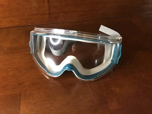 UVEX Stealth Teal Body CLEAR High Impact Safety Goggles Used Minor Scratches - Picture 1 of 4