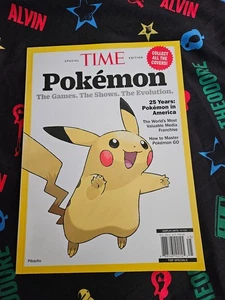 TIME Pokemon Magazine 25th Anniversary : Pikachu Edition - Picture 1 of 2