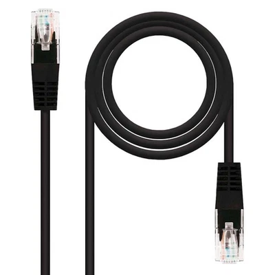 Nanocable Cavo Patch RJ45 LAN per Internet Switch Router 10.20.0402-BK 2m Cat.6 - Immagine 1 di 4