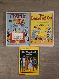 L. Frank Baum Lot - Ozma Of Oz And The Land Of Oz Reilly And Lee Co + Apple Book - Picture 1 of 21