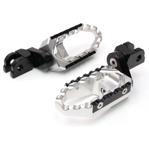 SILVER FRONT WIDE FOOT PEGS EXTENDED 25MM FOR DUCATI Scrambler 1100 PRO 2020 21 - Bild 1 von 7