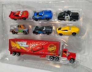 7PCS/Set Disney Pixar Car 3 Lightning McQueen Jackson Storm Uncle Truck Diecast - Picture 1 of 7
