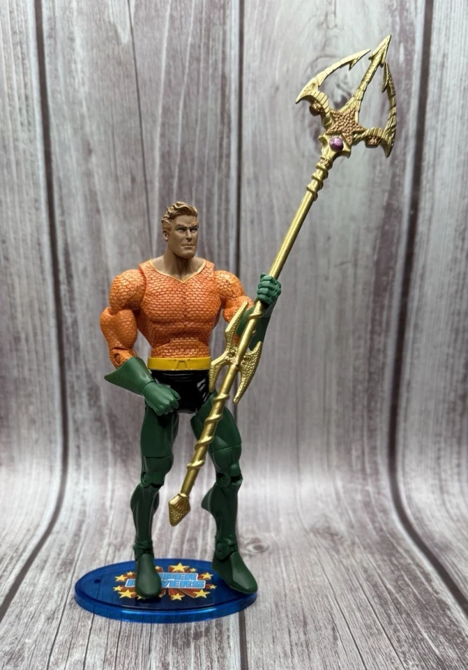 完整 DC Universe 经典 Aquaman 亚特兰蒂斯之王 Wave 2 公仔 2 6 美泰 — 第 1/4 张图片