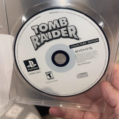 Tomb Raider Collector's Edition PS1 PlayStation 1 Disc Only Tested Free Ship - Image 1 of 4
