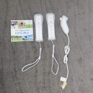 Lotto Wii nuovo Wii gioco sportivo con 2 controller e un nunchuck lotto - Foto 1 di 10