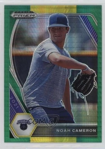 2021 Panini Prizm Draft Picks Green & Yellow Hyper Prizm Noah Cameron #PDP211 - Picture 1 of 3