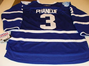 2011-12 Toronto Maple Leafs Dion Phaneuf Hockey Jersey L/XL Reebok Youth Home - Picture 1 of 2