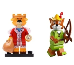 NEW Lego Minifigures Serie Disney 100 anni - Principe Giovanni e Robin Hood - Imagen 1 de 1