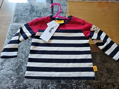 Camiseta Top Steiff Bebé Manga Larga Talla 62cm 0-3m Foto 1 de 4