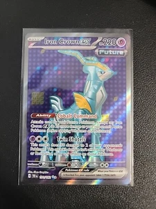 Pokemon TCG: Iron Crown ex - 191/162 - SV05: Temporal Forces (TEF) - Picture 1 of 2