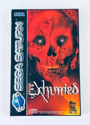 Exhumed Sega Saturn PAL 所有原装插入件包括 状况良好 — 第 1/4 张图片