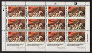 MARSHALL ISLANDS Scott 239 WW II W1 War Poland Invasion NH Sheet - Free USA Ship - Picture 1 of 1
