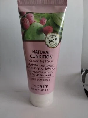 the Saem Natural Condition Cleansing Foam Face Made In Korea  - Image 1 of 4