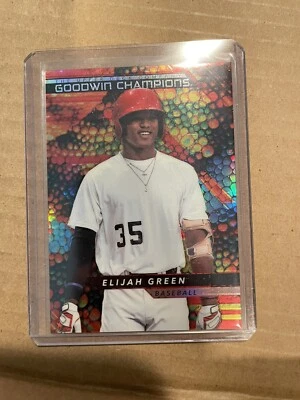 2022 Goodwin Champions Elijah Green Chameleon #D /49 Card - Image 1 of 2
