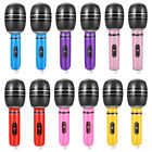 12 pièces accessoires de microphone gonflables pour chanter fête et jouets de piscine