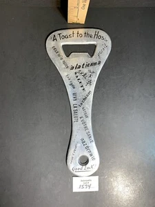 APRIBOTTIGLIE vintage grande paletta alluminio Italia - Foto 1 di 3