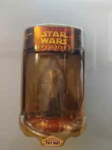 1999 Hasbro Star Wars Ep. 1 Qui-Gon Jinn Holograph Light Up Figure NEW Qui Gon - Picture 1 of 15