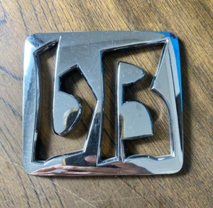 Toyota bB Rear Emblem Badge Genuine OEM Scion xB Used - Picture 1 of 2