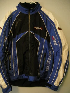 MOSSI Racing Motorsports Men's Lined Motorcycle Snowmobile Coat Jacket - SIZE XL - Picture 1 of 18