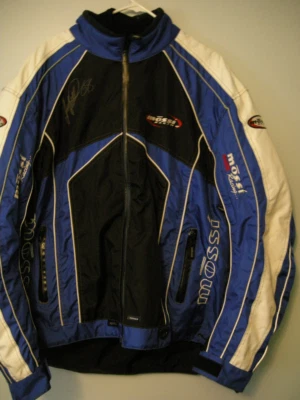 MOSSI Racing Motorsports Men's Lined Motorcycle Snowmobile Coat Jacket - SIZE XL - Image 1 of 4
