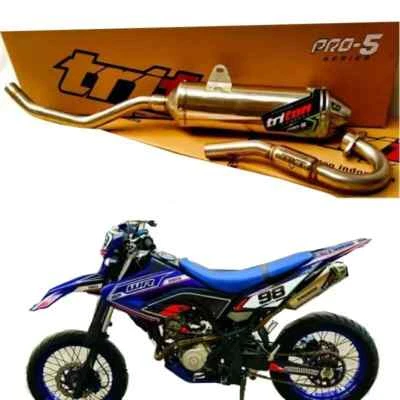 Escape Triton CR-5 serie única - Sistema completo para Yamaha WR 155 R Foto 1 de 3