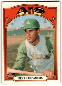 1972 O-Pee-Chee Bert Campaneris #75 Oakland Athletics - Picture 1 of 2