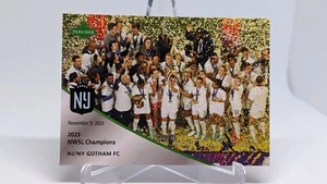 NWSL Champions NJ NY Gotham FC 2023 Parkside NWSL Pronto Soccer Silver 2/10 #137 - Picture 1 of 2
