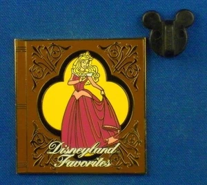 Pin de cubierta de libro de cuentos favoritos de Disneyland Aurora Bella Durmiente # 18634 - Imagen 1 de 4