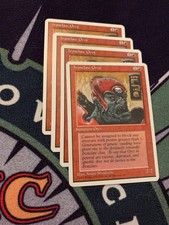 4x Ironclaw Orcs-4x Mons Goblin Raiders NM. Mtg- 4th Edition