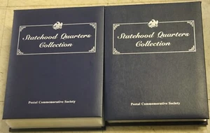 Colección de cuartos de estado sociedad conmemorativa postal volúmenes 1 y 2 completa - Imagen 1 de 4