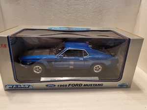 1969 Ford Mustang welly 1/18 diecast - Picture 1 of 5