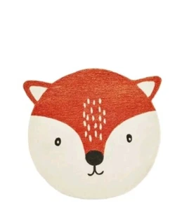 GLTC Children's Animal Rug, Fox 100cm Nursery Bedroom - Picture 1 of 1
