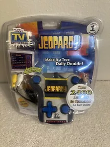 JEOPARDY JAKKS PACIFIC PLUG & PLAY VIDEO GAME CONTROLLER FACTORY SEALED - Picture 1 of 2