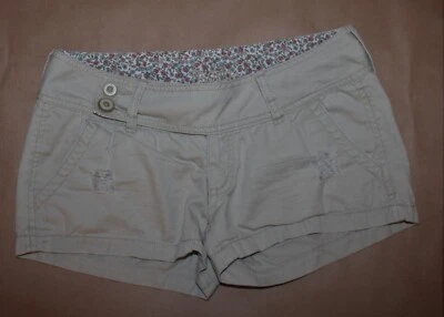 Pantalones cortos Decree talla 5 caqui desgastados Foto 1 de 4