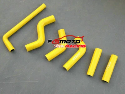 Yellow Silicone Radiator Hose For 2002-2006 KTM 400EXC 450EXC 525EXC - Image 1 of 4