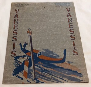 vintage VANESSI'S full-sized MENU North Beach SAN FRANCISCO mid-century 1943 - Picture 1 of 11