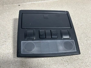 03- 2004 Hyundai Tiburon Front Overhead Console Dome Map Light Black OEM - Picture 1 of 4
