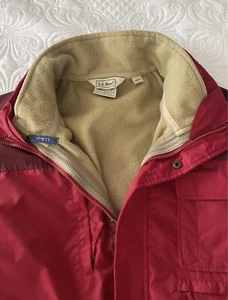 Men’s L.L. Bean Winter Coat With Fleece Lining - Picture 1 of 4