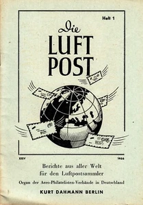23044/ Aero Philatelisten Club - Die Luftpost – Januar 1956 - Picture 1 of 1