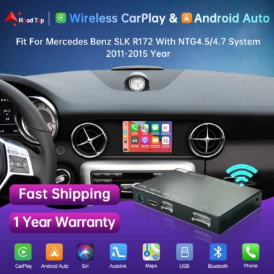 Für Benz A B Klasse SLK R172 NTG4.5/4.7 Carplay Android Auto Nachrüstsatz Decode - Bild 1 von 4
