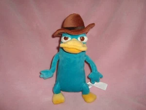 Phineas and Ferb Agent Perry the Platypus Disney Store Plush & Beans 9" tall - Bild 1 von 6