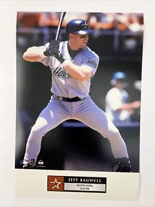 Jeff Bagwell Houston Astros IN- ACTION Photo Steiner Catch The Moment 8” X 12” - Picture 1 of 3