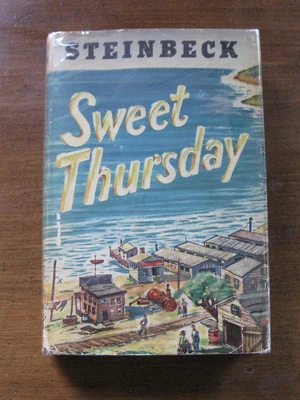 SWEET THURSDAY by John Steinbeck 1st/1st HCDJ 1954 - $3.50 - VG - Imagem 1 de 4