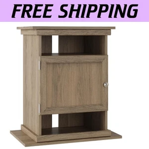 Eco-Friendly Rustic Oak Aquarium Stand for 10-20 Gallon Tanks - Sturdy Design - Picture 1 of 10