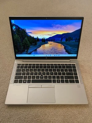 HP ELITEBOOK 840 G7 14" 1C8P3UT 256GBSSD/8GBRAM INTEL i5-10210U WIN11PRO READ - Image 1 of 4