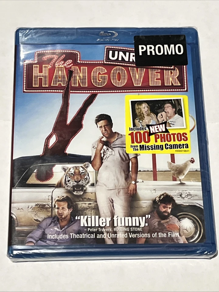The Hangover Blu-ray Unrated Promo Edition 100 Missing Photos New Sealed - Image 1 of 2
