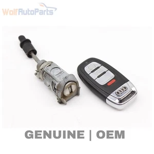 2013-2016 AUDI S4 3.0L - LOCK Switch / Cylinder SET W/ KEY 8K0898374K - Picture 1 of 5