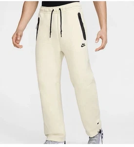 Nike Sportswear Tech Fleece Jogger Pant Cachi Chiaro Marrone Nero HJ6533-234 4XL (B4 - Foto 1 di 11