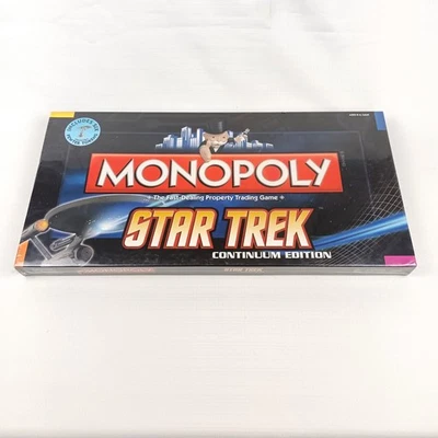 Juego de Mesa Star Trek Monopoly Edición Continuum 2009 NUEVO SELLADO SIN ABRIR Foto 1 de 4